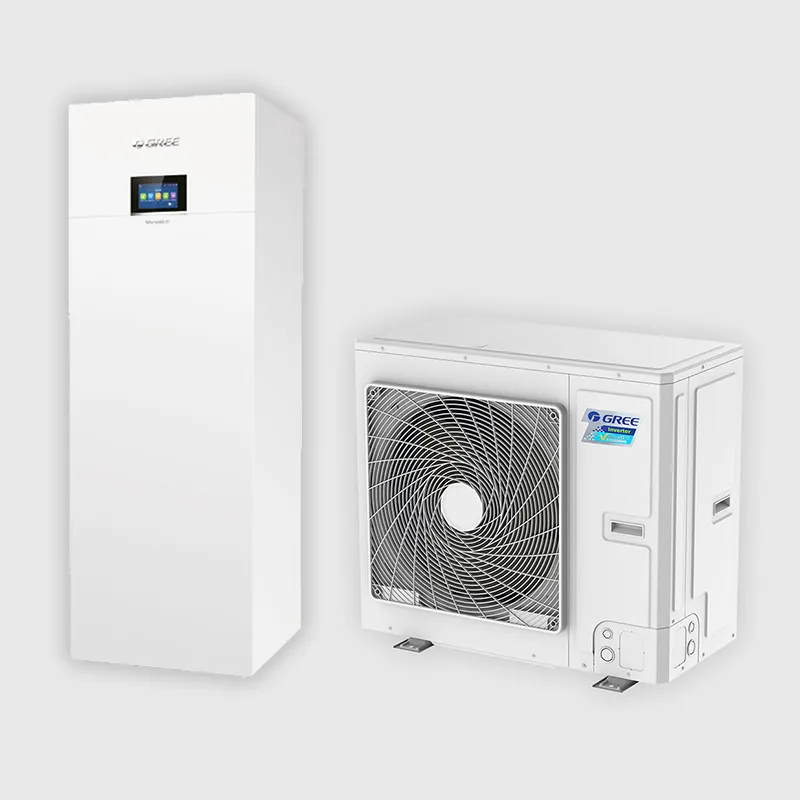 Gree Versati III All In One – 8 kW-os osztott rendszerű levegő-víz hőszivattyú beépített HMV tárolóval BESZERELÉS